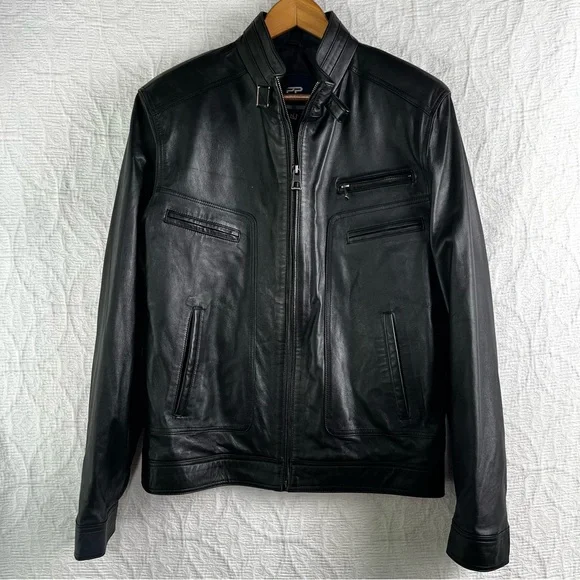 Paul parker leather jacket discount